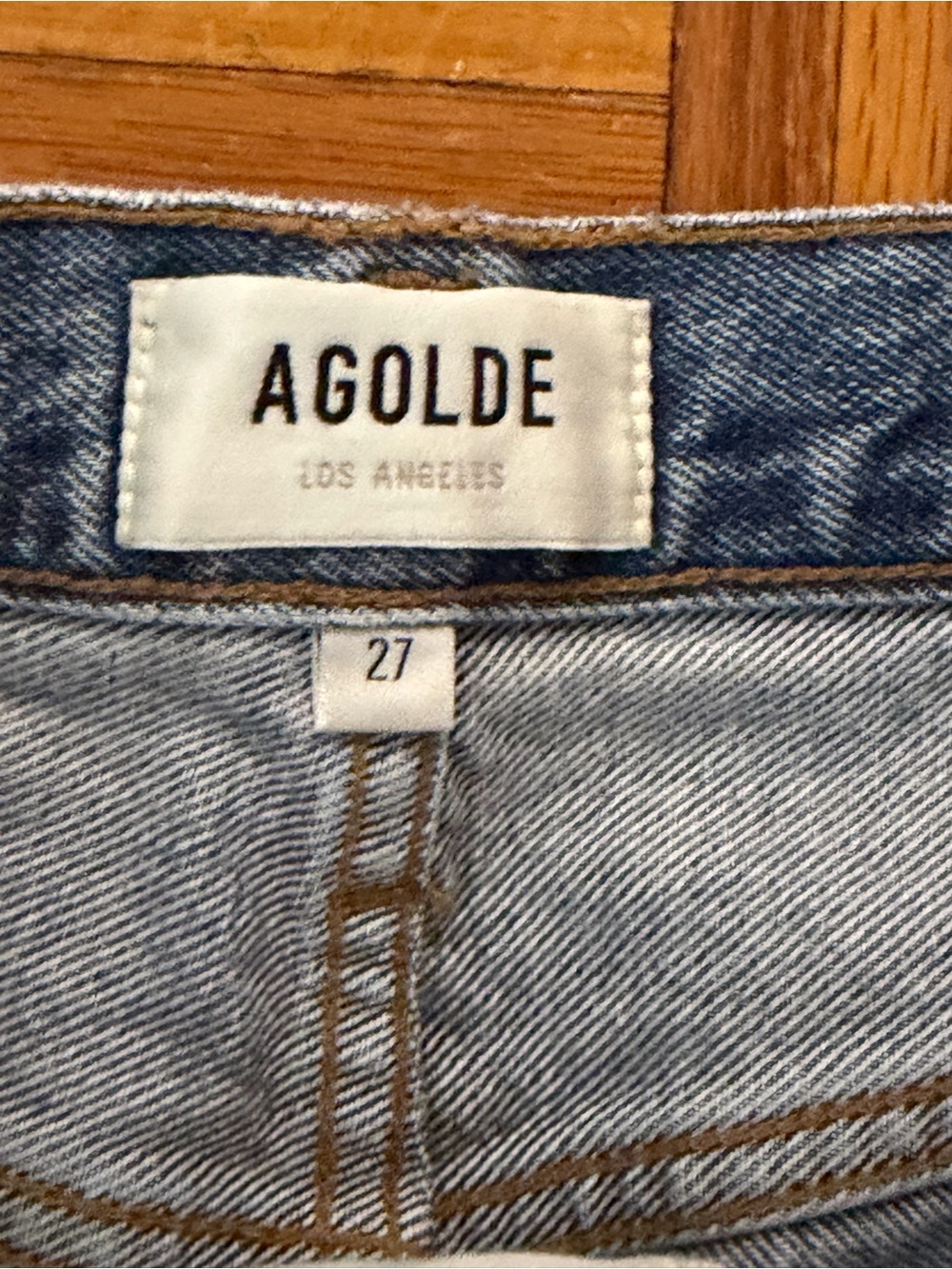 Agolde Women's Cooper Trouser Jean in Command - Picture 4 of 8